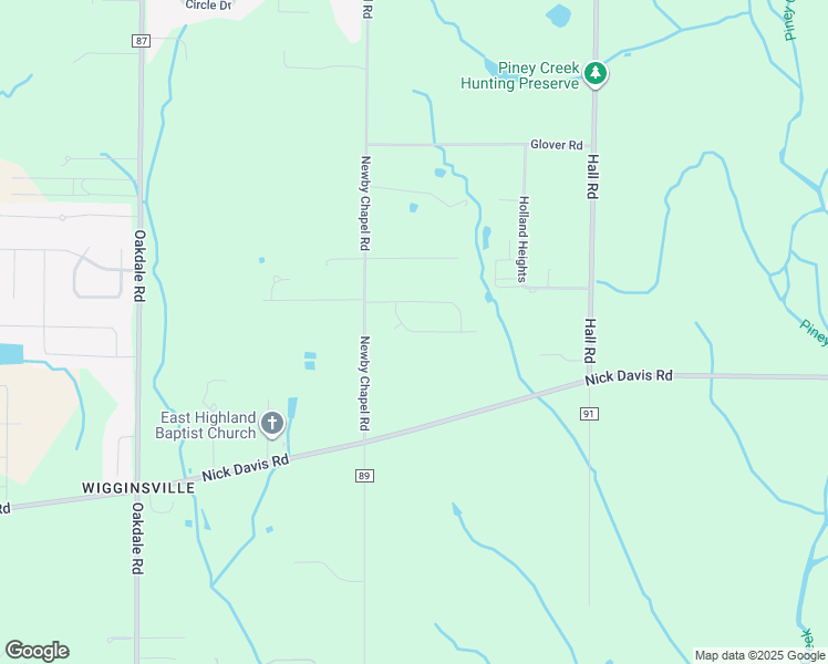 map of restaurants, bars, coffee shops, grocery stores, and more near 16940 Yancy Drive in Athens