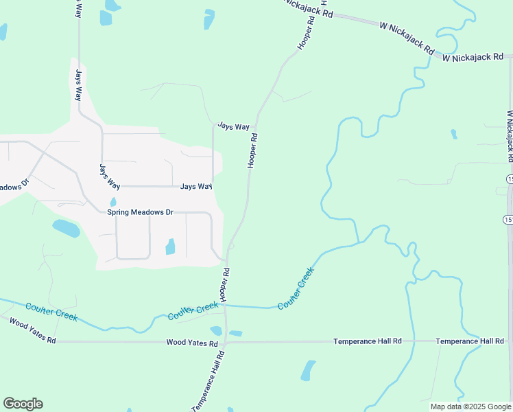 map of restaurants, bars, coffee shops, grocery stores, and more near 729 Hooper Road in Ringgold
