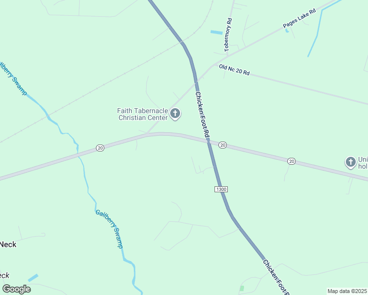 map of restaurants, bars, coffee shops, grocery stores, and more near 3591 North Carolina 20 in Saint Pauls