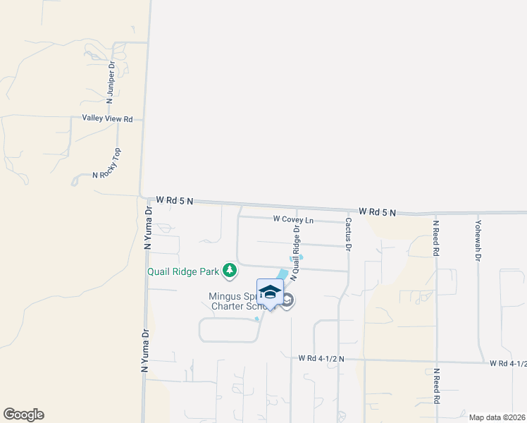 map of restaurants, bars, coffee shops, grocery stores, and more near 2620 W Covey Ln in Chino Valley