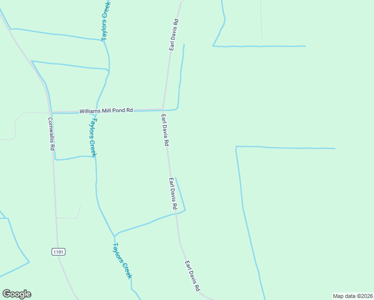 map of restaurants, bars, coffee shops, grocery stores, and more near 347 Earl Davis Road in Rose Hill