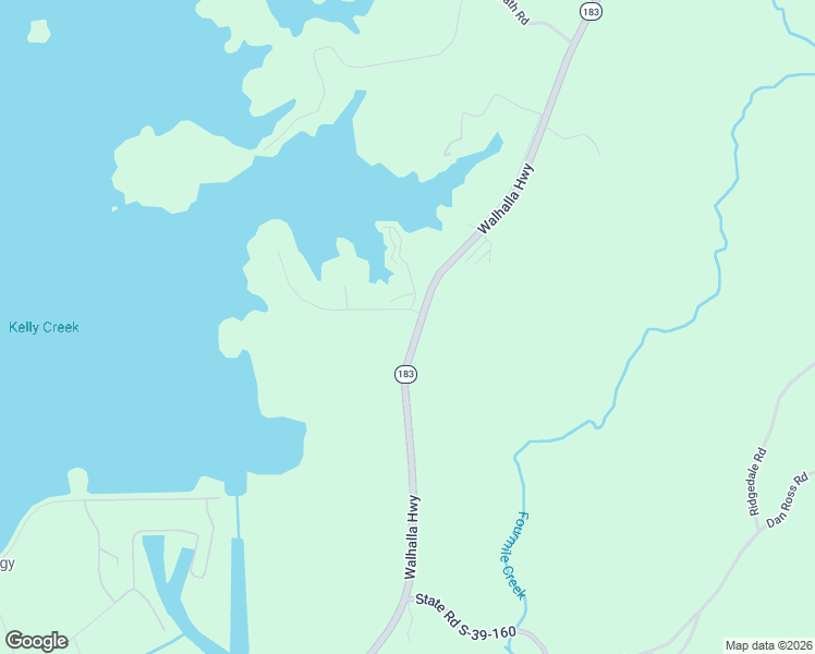 map of restaurants, bars, coffee shops, grocery stores, and more near Walhalla Highway in Six Mile