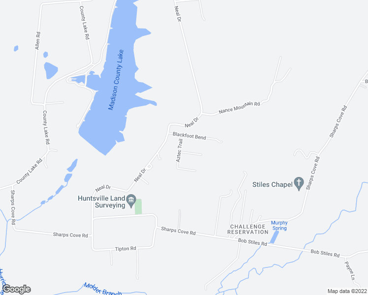 map of restaurants, bars, coffee shops, grocery stores, and more near 103 Aztec Trail in Gurley