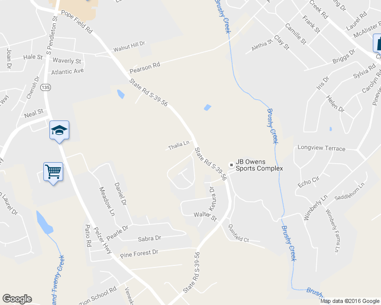 map of restaurants, bars, coffee shops, grocery stores, and more near 328 Springfield Circle in Easley