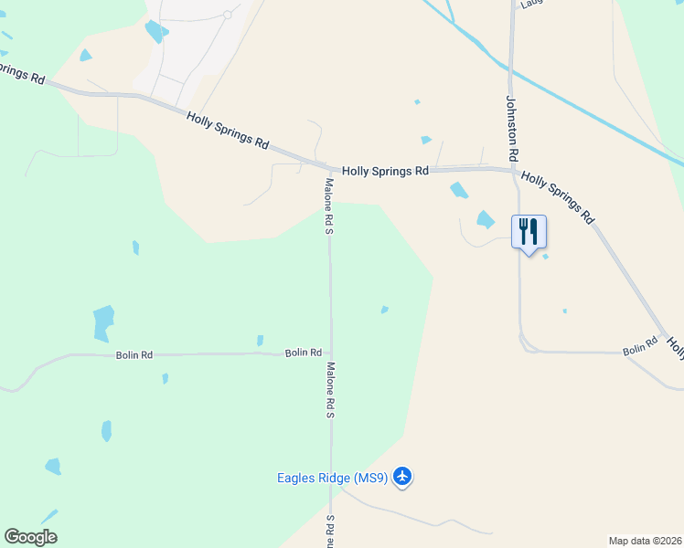 map of restaurants, bars, coffee shops, grocery stores, and more near 3798 Malone Road South in Hernando