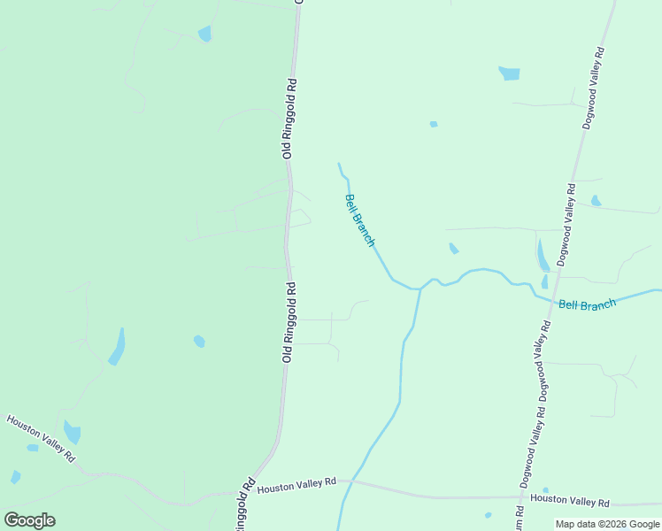 map of restaurants, bars, coffee shops, grocery stores, and more near 1341 Old Ringgold Road in Ringgold