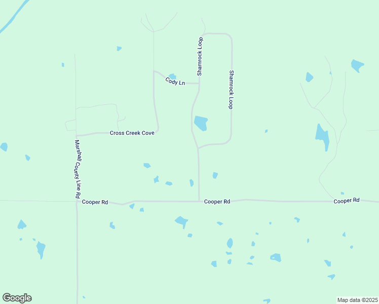 map of restaurants, bars, coffee shops, grocery stores, and more near 200-348 Shamrock Loop in Byhalia