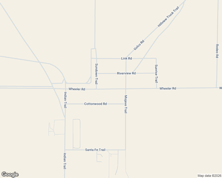 map of restaurants, bars, coffee shops, grocery stores, and more near 17757 Wheeler Road in Helendale