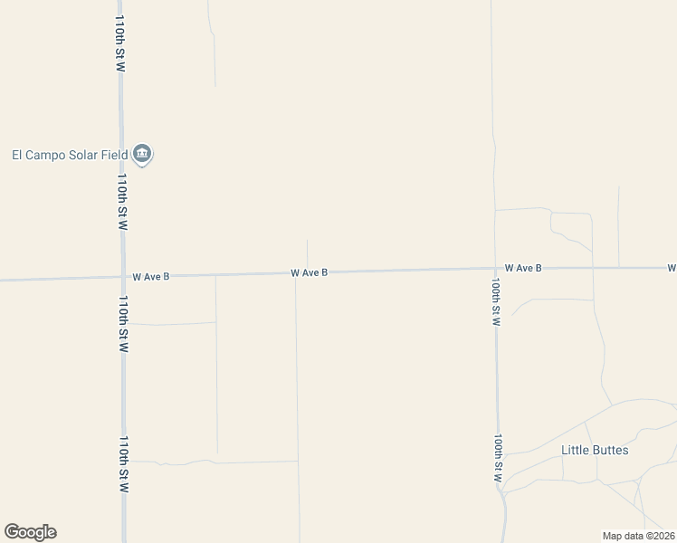 map of restaurants, bars, coffee shops, grocery stores, and more near 10400 West Avenue B in Lancaster