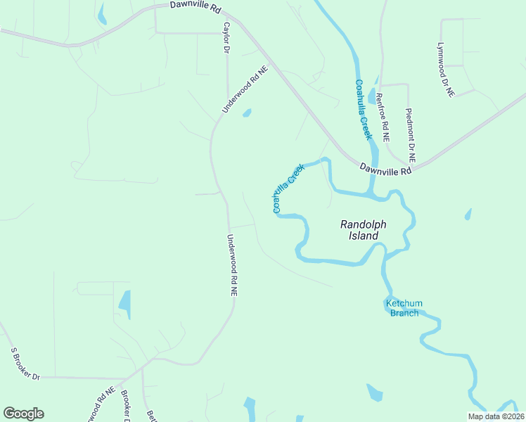 map of restaurants, bars, coffee shops, grocery stores, and more near 778 Dawnville Road Northeast in Dalton