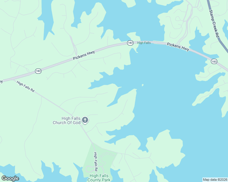 map of restaurants, bars, coffee shops, grocery stores, and more near 1245 Yellowood Drive in Seneca