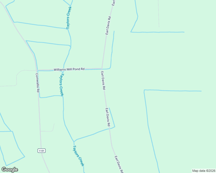 map of restaurants, bars, coffee shops, grocery stores, and more near 484-516 Earl Davis Road in Rose Hill