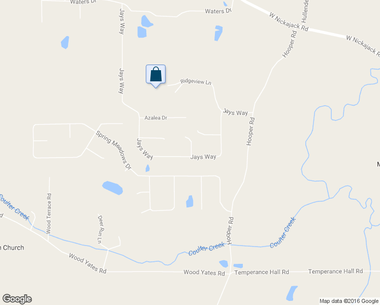 map of restaurants, bars, coffee shops, grocery stores, and more near 23 Hidden Ridge Drive in Ringgold