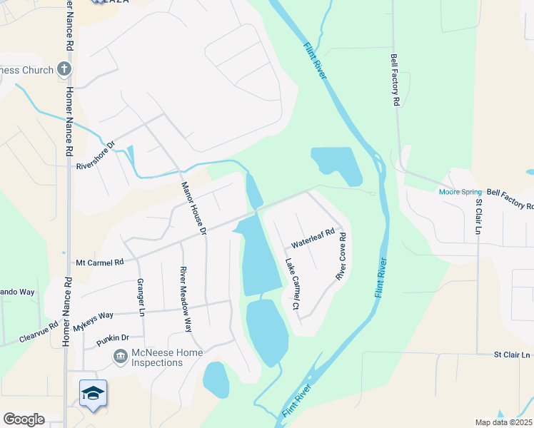 map of restaurants, bars, coffee shops, grocery stores, and more near 200 Lake Carmel Court in Huntsville