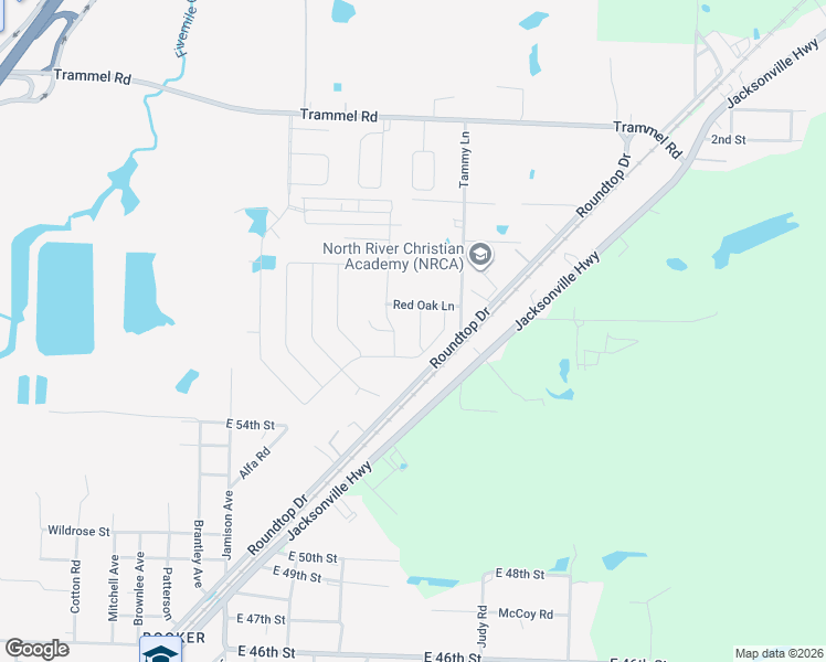 map of restaurants, bars, coffee shops, grocery stores, and more near 5724 Cypress Lane in North Little Rock