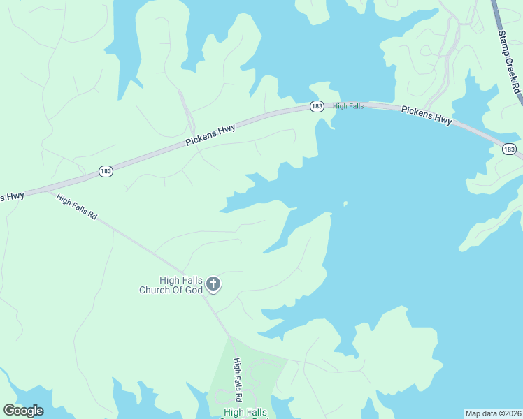 map of restaurants, bars, coffee shops, grocery stores, and more near 1245 Yellowood Drive in Seneca