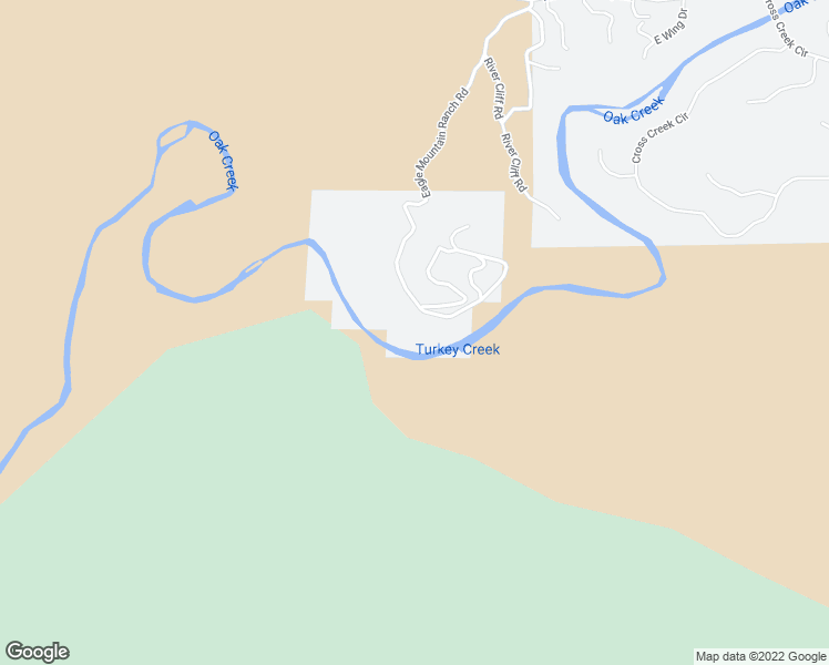 map of restaurants, bars, coffee shops, grocery stores, and more near 350 Eagle Mountain Ranch Road in Sedona