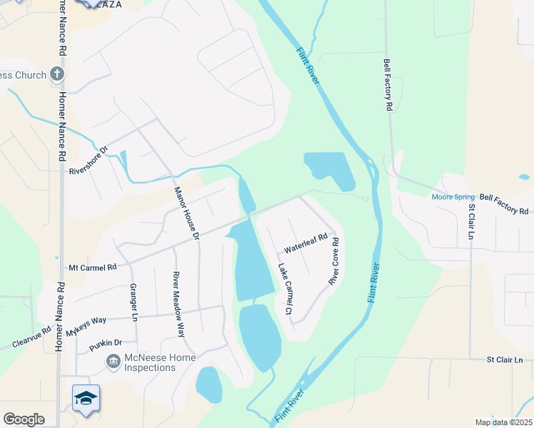 map of restaurants, bars, coffee shops, grocery stores, and more near 200 Lake Carmel Court in Huntsville