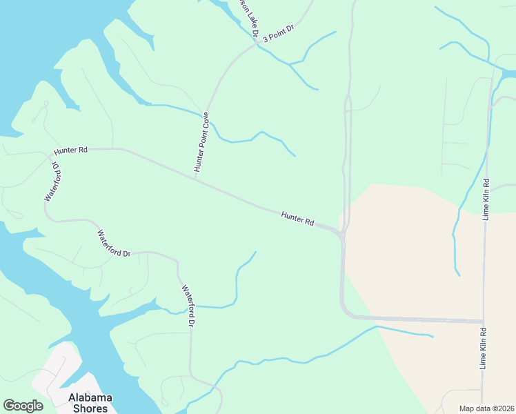 map of restaurants, bars, coffee shops, grocery stores, and more near in Alabama Shores