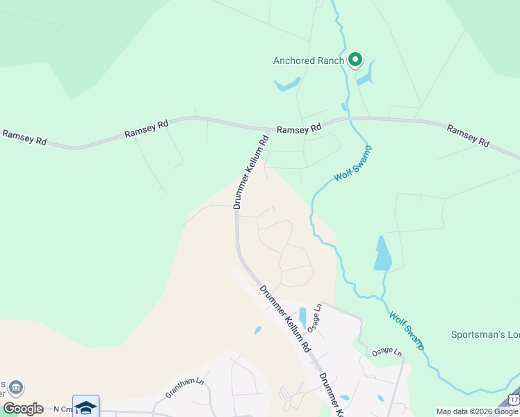 map of restaurants, bars, coffee shops, grocery stores, and more near 342 Drummer Kellum Road in Jacksonville
