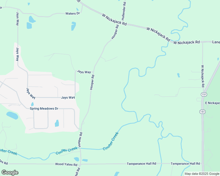 map of restaurants, bars, coffee shops, grocery stores, and more near 729 Hooper Road in Ringgold