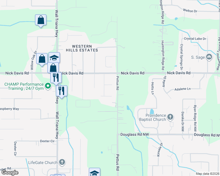map of restaurants, bars, coffee shops, grocery stores, and more near 102 Diamond Back Lane in Madison