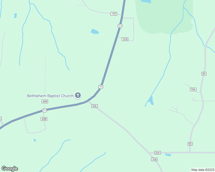 map of restaurants, bars, coffee shops, grocery stores, and more near 25398 Alabama 71 in Flat Rock