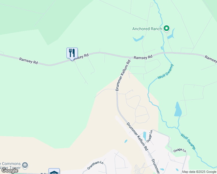 map of restaurants, bars, coffee shops, grocery stores, and more near 1002 Jennifer Drive in Jacksonville