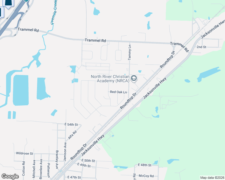 map of restaurants, bars, coffee shops, grocery stores, and more near 7024 Ridgemist Lane in North Little Rock