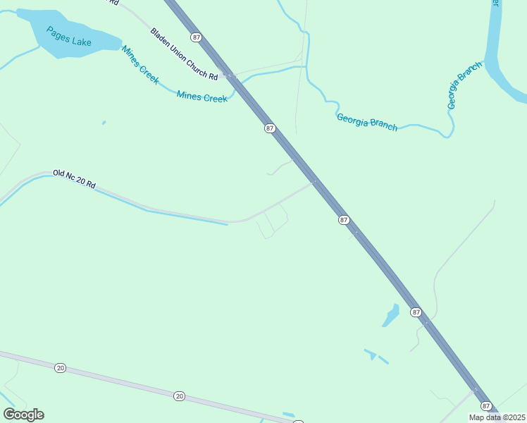 map of restaurants, bars, coffee shops, grocery stores, and more near 245 Old Nc 20 Road in Saint Pauls