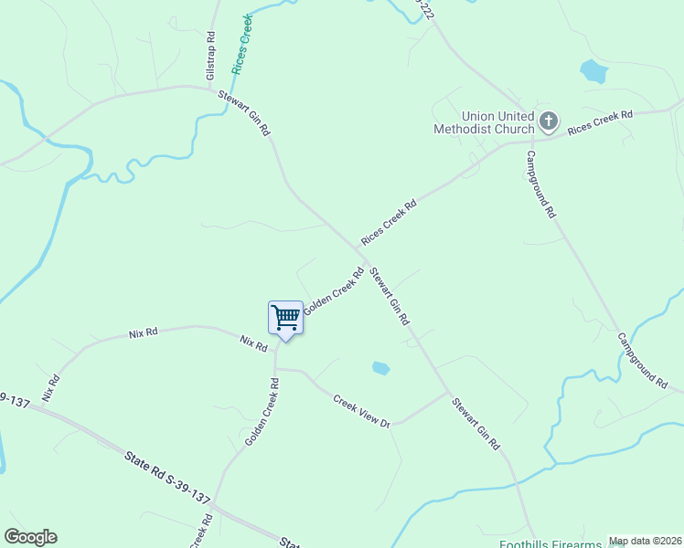 map of restaurants, bars, coffee shops, grocery stores, and more near 405 Stewart Gin Road in Liberty