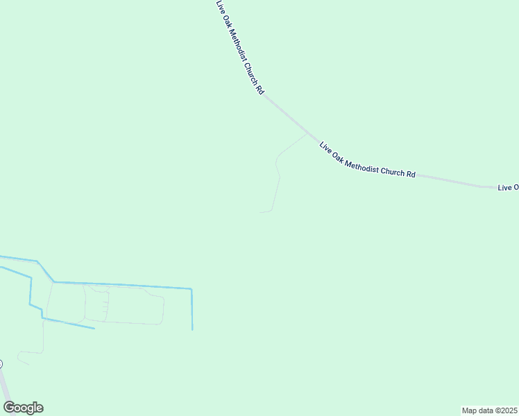 map of restaurants, bars, coffee shops, grocery stores, and more near 2564 Live Oak Methodist Church Road in White Oak