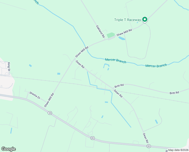 map of restaurants, bars, coffee shops, grocery stores, and more near 877 Dean Road in Saint Pauls