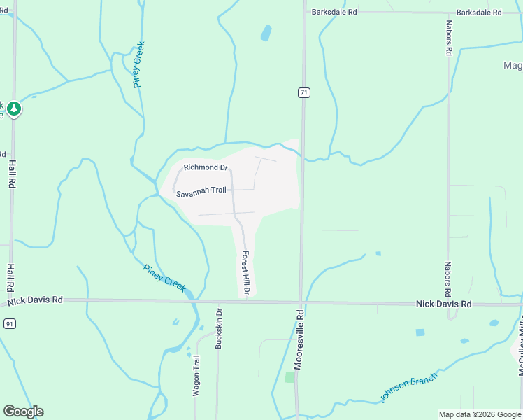 map of restaurants, bars, coffee shops, grocery stores, and more near 24893 Deer Ridge Lane in Athens