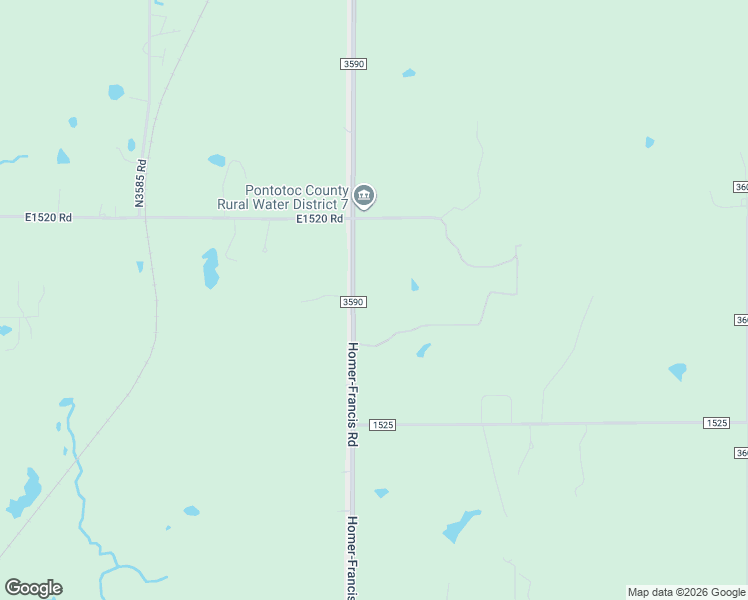 map of restaurants, bars, coffee shops, grocery stores, and more near 12174 County Road 3590 in Ada