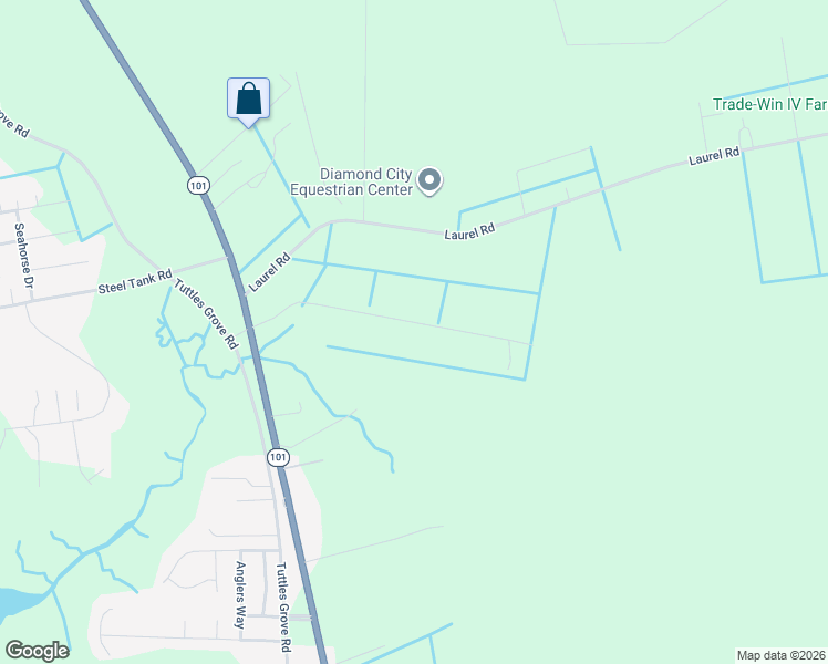 map of restaurants, bars, coffee shops, grocery stores, and more near 258 Our Road in Beaufort