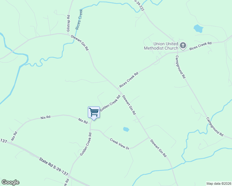 map of restaurants, bars, coffee shops, grocery stores, and more near 405 Stewart Gin Road in Liberty