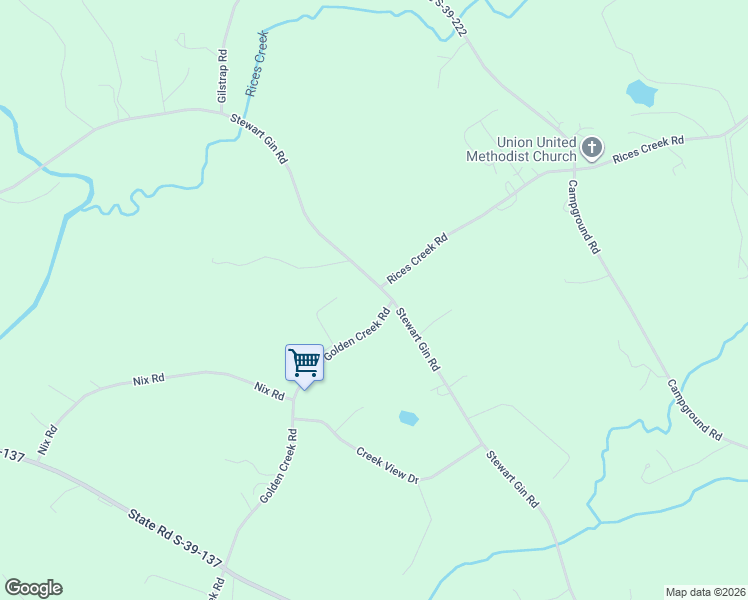 map of restaurants, bars, coffee shops, grocery stores, and more near 405 Stewart Gin Road in Liberty