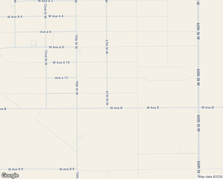 map of restaurants, bars, coffee shops, grocery stores, and more near 67th Street West in Lancaster