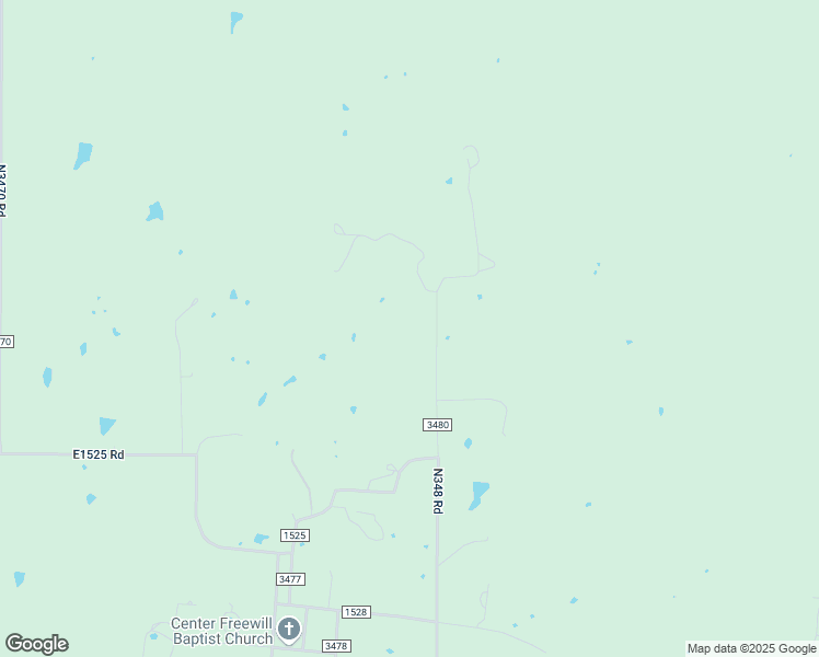 map of restaurants, bars, coffee shops, grocery stores, and more near 12201 County Road 3480 in Ada