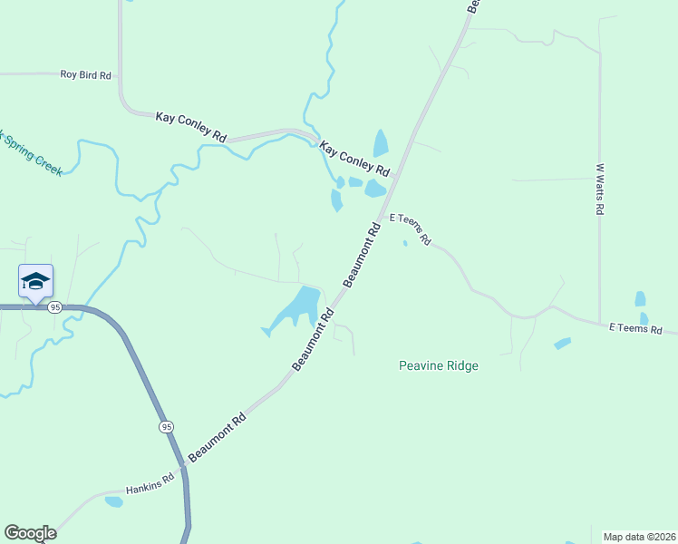 map of restaurants, bars, coffee shops, grocery stores, and more near 743 Beaumont Road in Rock Spring