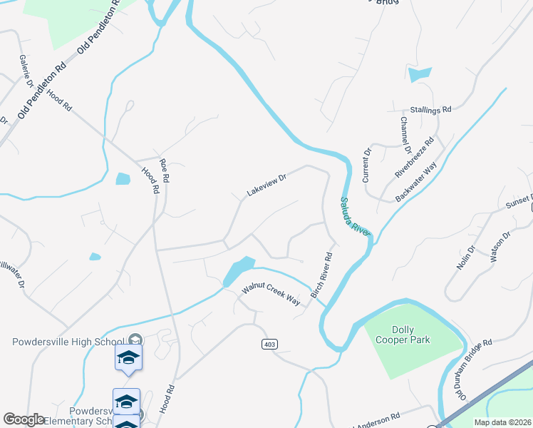 map of restaurants, bars, coffee shops, grocery stores, and more near 1134 Lakeview Drive in Greenville