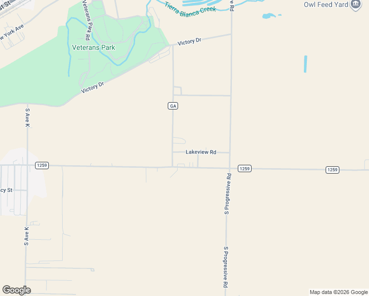 map of restaurants, bars, coffee shops, grocery stores, and more near 3809 Lakeview Road in Hereford