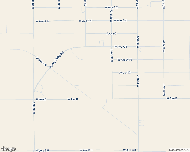 map of restaurants, bars, coffee shops, grocery stores, and more near 73rd Street West in Lancaster