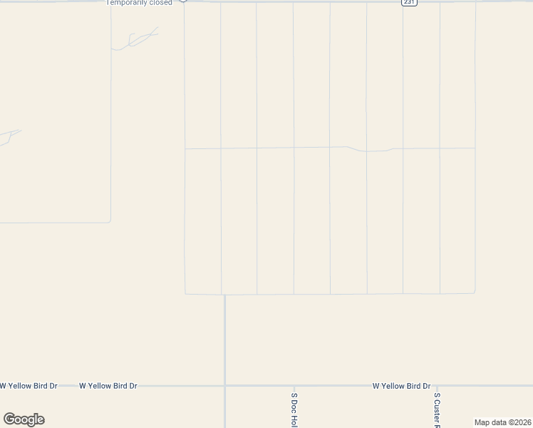 map of restaurants, bars, coffee shops, grocery stores, and more near Red Lake Road in Yucca
