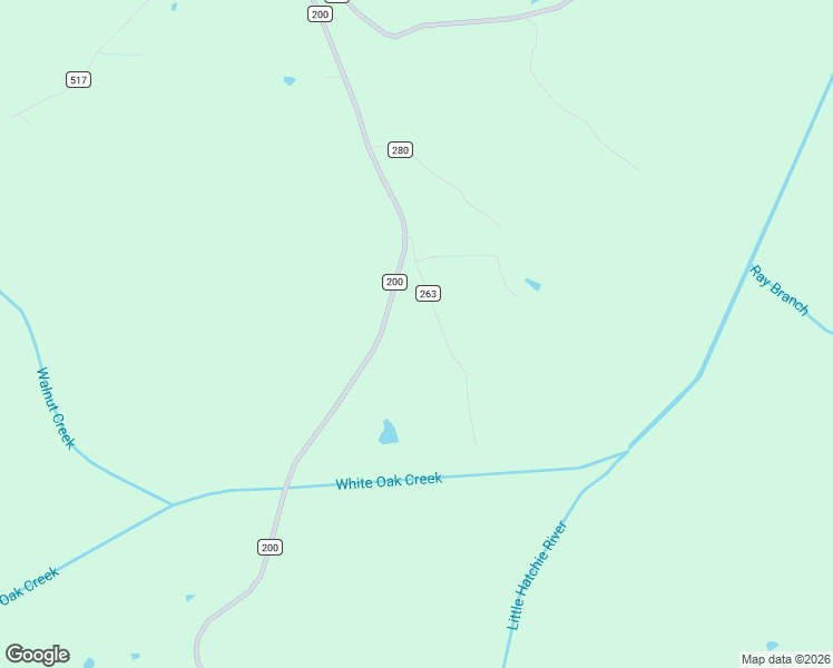 map of restaurants, bars, coffee shops, grocery stores, and more near 2170 County Road 200 in Ripley