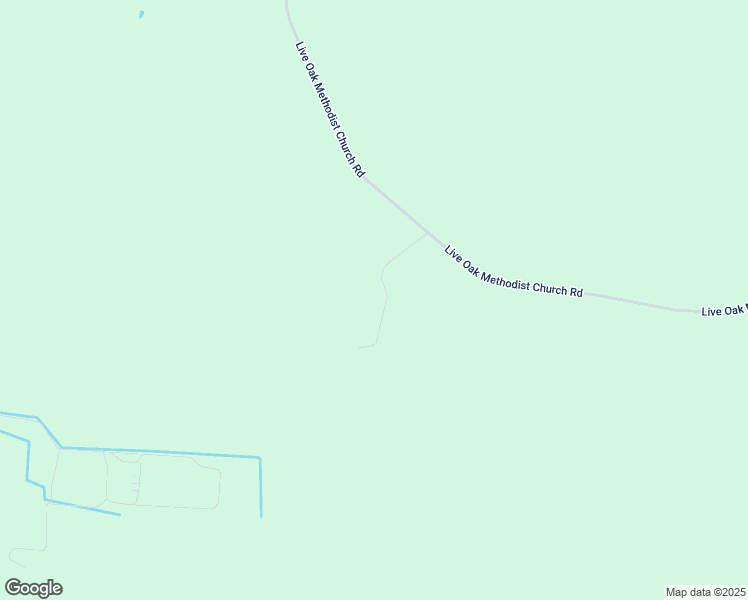 map of restaurants, bars, coffee shops, grocery stores, and more near Live Oak Methodist Church Road in White Oak