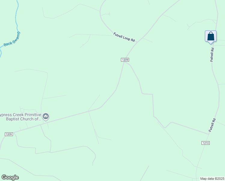 map of restaurants, bars, coffee shops, grocery stores, and more near 534 Cypress Creek Road in Richlands