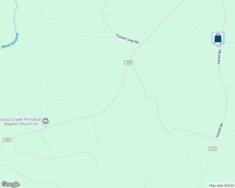 map of restaurants, bars, coffee shops, grocery stores, and more near 534 Cypress Creek Road in Richlands
