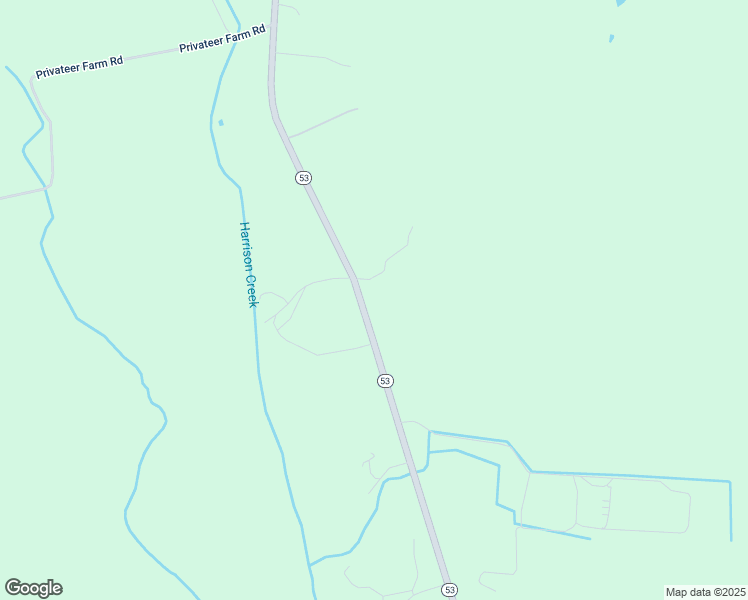 map of restaurants, bars, coffee shops, grocery stores, and more near 14730 North Carolina 53 in White Oak